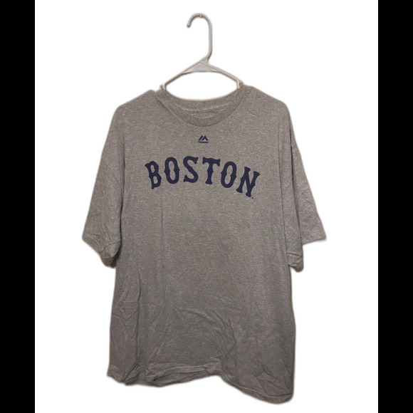 Majestic Other - Boston Red Sox #34 David Ortiz Majestic Gray  Men's XXL MLB